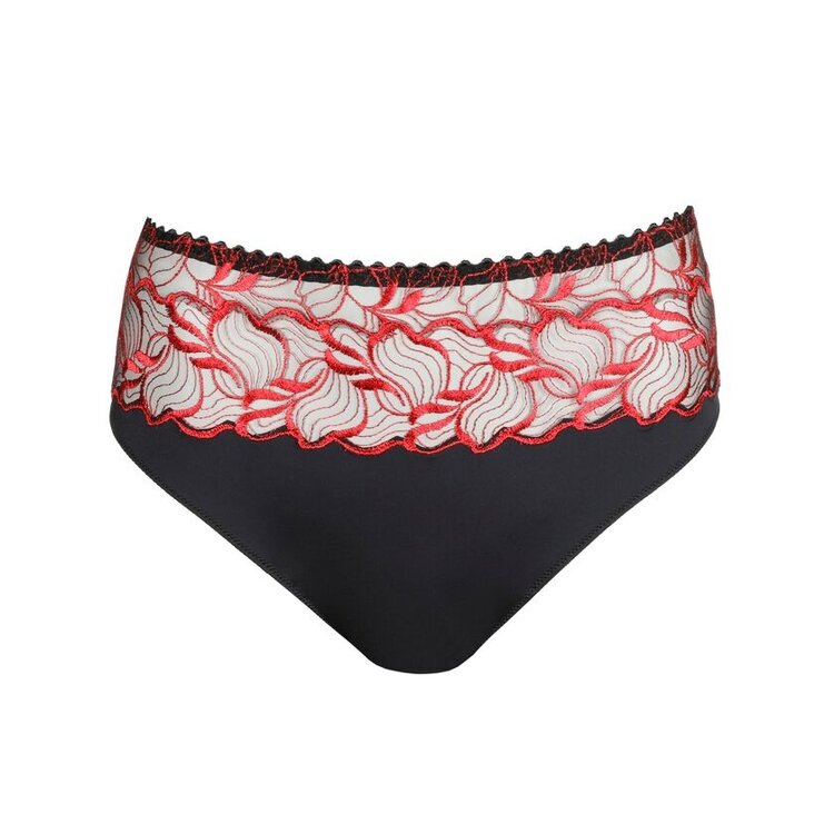 Prima Donna Springdale  Full Brief Panty - Black Rose