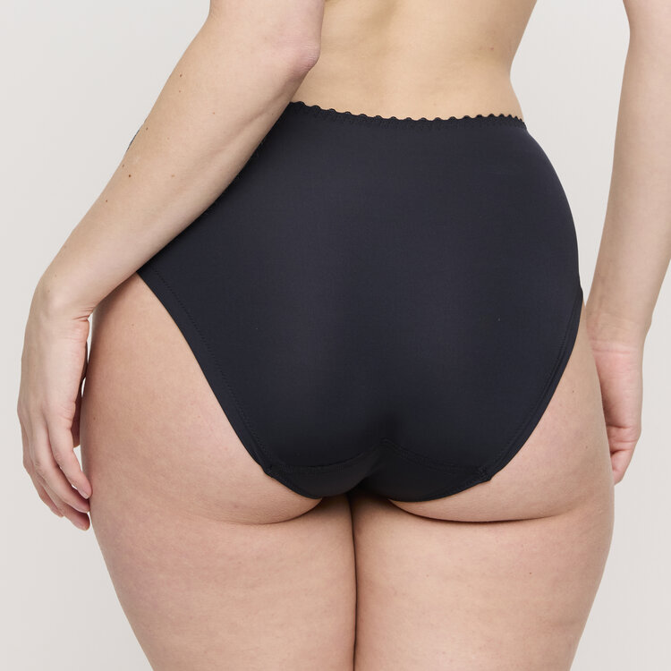 Prima Donna Springdale  Full Brief Panty - Black Rose