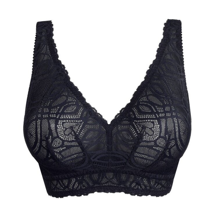 Prima Donna Salerno Wire Free Bra - Midnight Navy