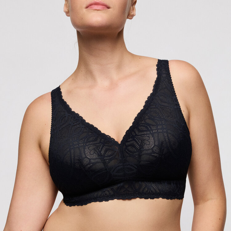 Prima Donna Salerno Wire Free Bra - Midnight Navy
