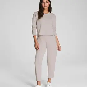 Spanx AirEssentials Barrel Leg Pant - French Grey