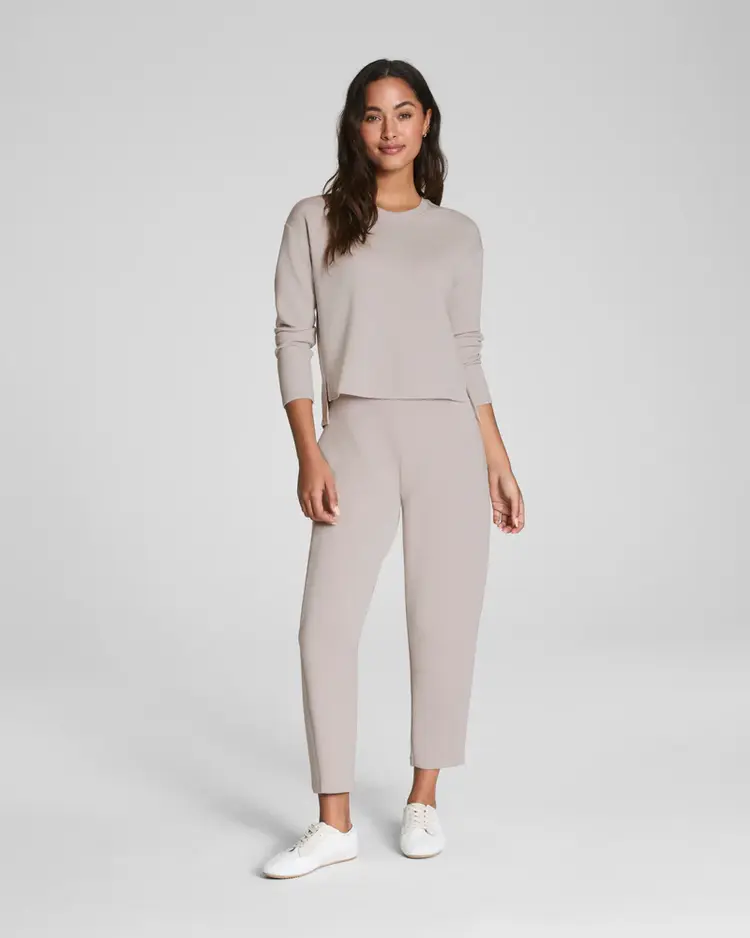 Spanx AirEssentials Barrel Leg Pant - French Grey