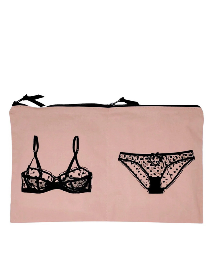 Bag-All Double Lingerie Packing Pouch Blush