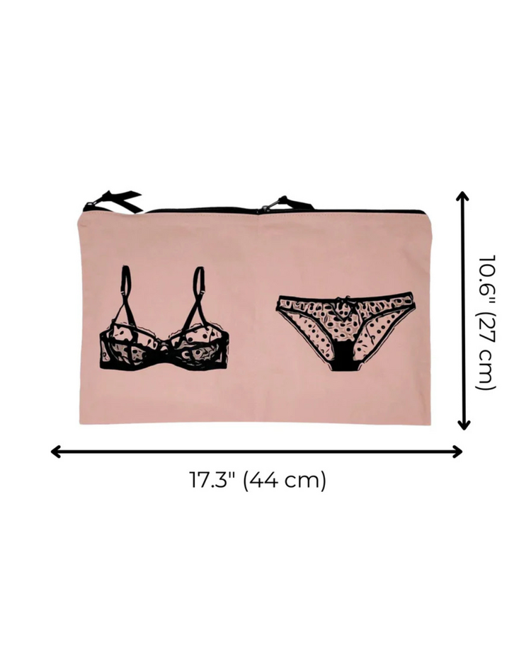 Bag-All Double Lingerie Packing Pouch Blush
