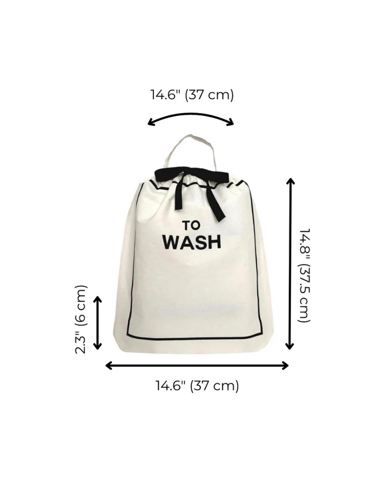 Bag-All To Wash Laundry Bag Cream