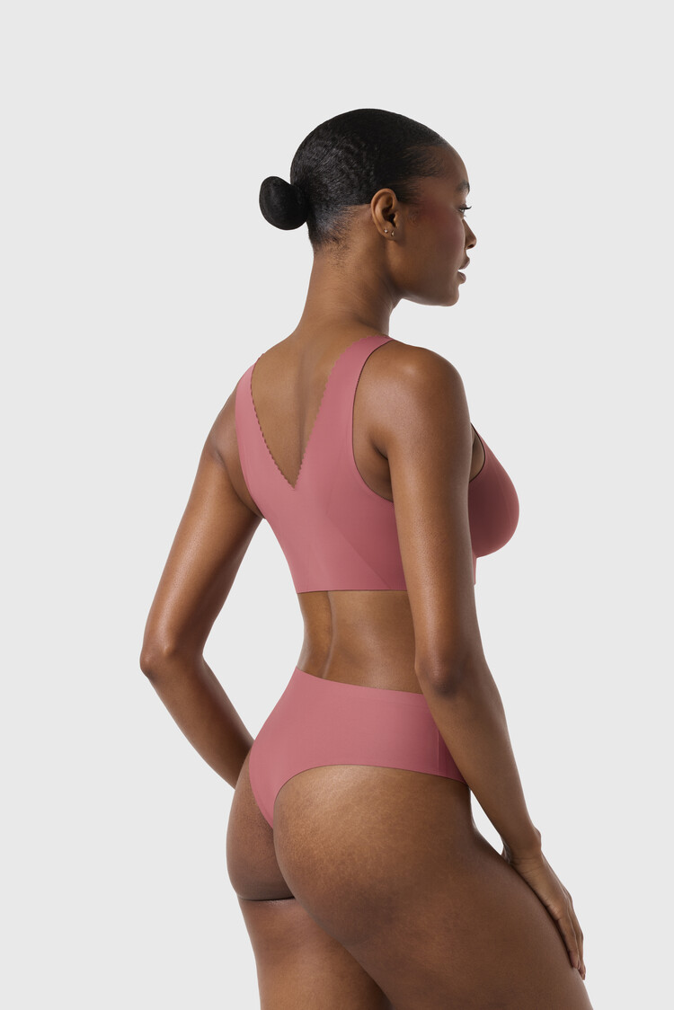 Evelyn & Bobbie Evelyn Bralette - Pink Canyon