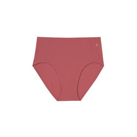 Evelyn & Bobbie Retro High-Rise Bikini Panty - Pink Canyon