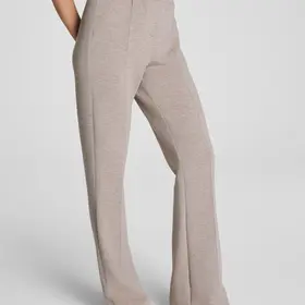 Spanx Brushed AirEssentials Flare Pant - Birch Heather