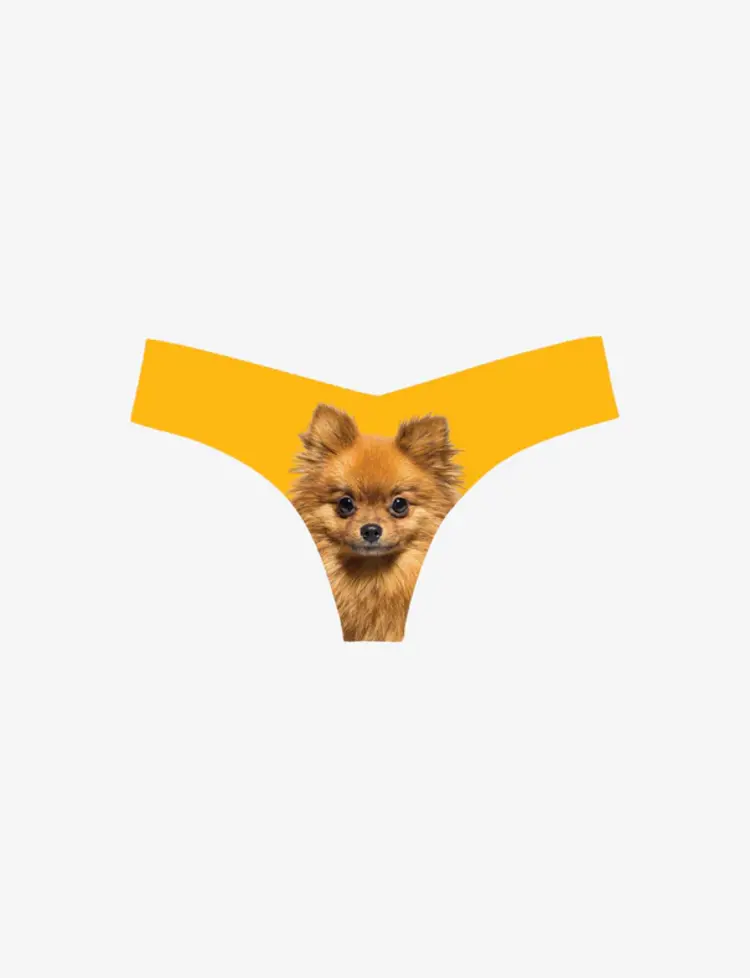 Commando Photo-Op Thong - Pomeranian