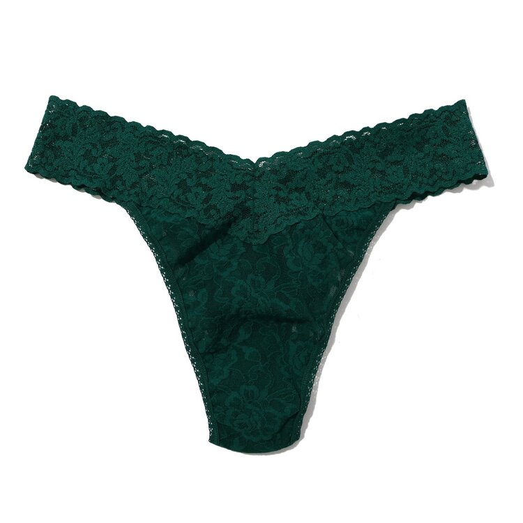 Hanky Panky Hanky Panky Original Rise Thong - Spruce