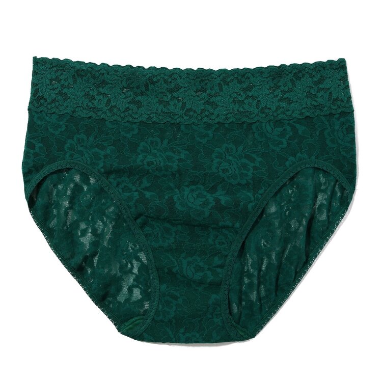 Hanky Panky Lace French Brief Panty - Spruce