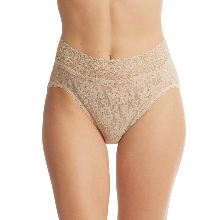 Hanky Panky Lace French Brief Panty - Chai