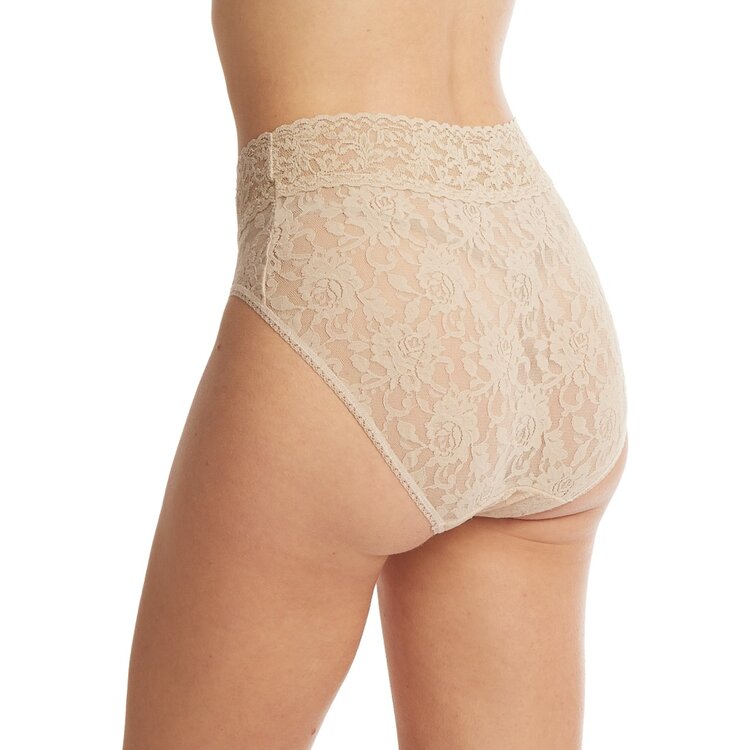 Hanky Panky Lace French Brief Panty - Chai