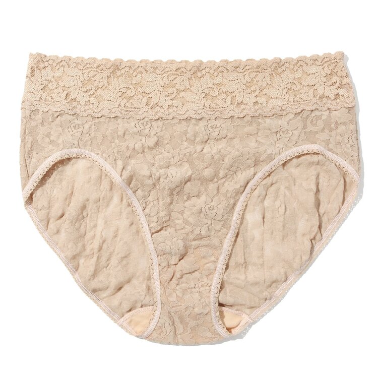 Hanky Panky Lace French Brief Panty - Chai