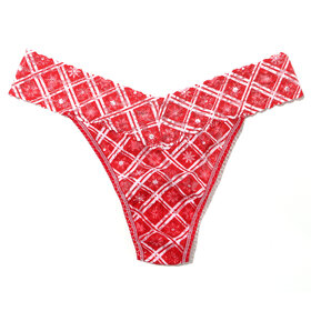 Hanky Panky Hanky Panky Original Rise Print Thong - Winter Wonderland