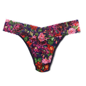 Hanky Panky Printed Original Rise Thong Panty - Winters Tale
