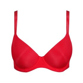 Marie Jo Louie Padded Heart Bra - True Red