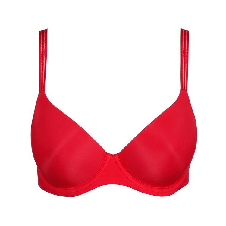 Marie Jo Louie Padded Heart Bra - True Red