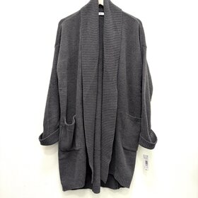 N Aura Cardigan - Dark Charcoal