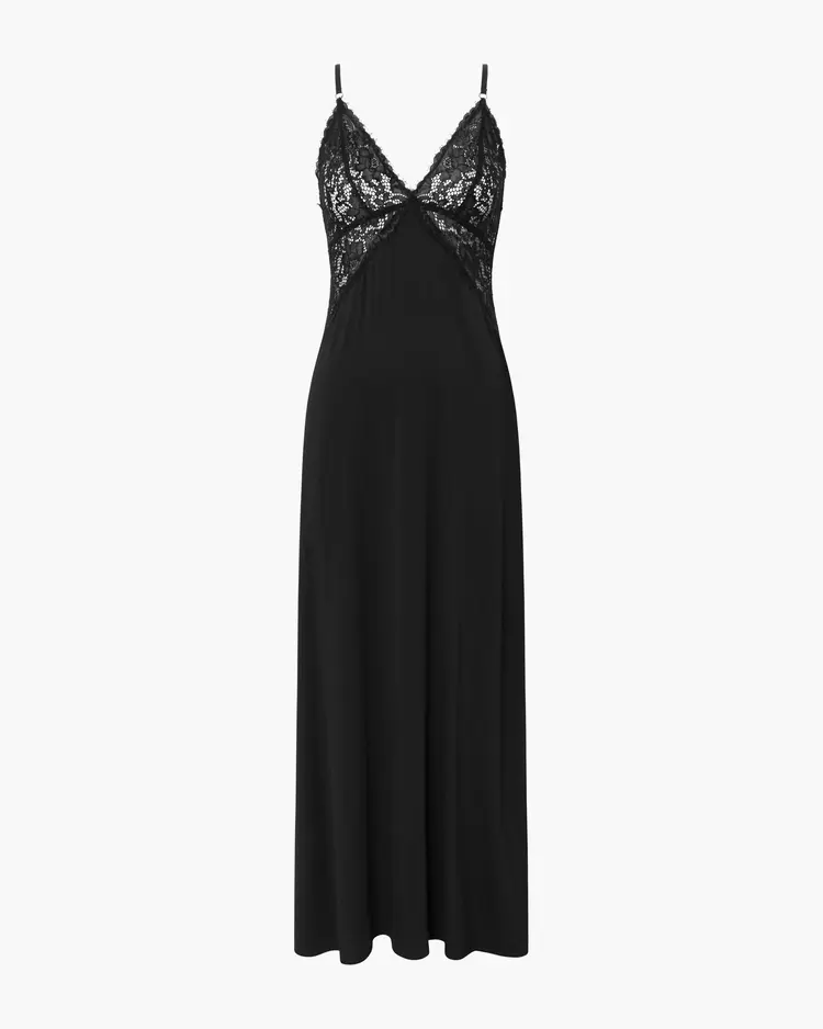 Cosabella Pret-a-Poter Maxi Italian Gown - Black