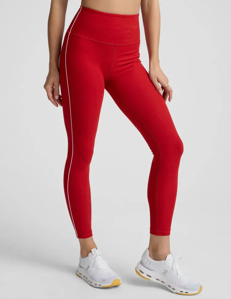 Beyond Yoga SD Ready Midi Legging - Holly Red