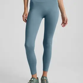 Beyond Yoga Allure Zip Pocket Legging - Misty Blue