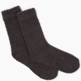 Giften Market Cozy Cloud Socks - Charcoal