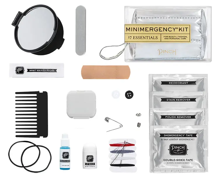 Pinch Provisions Puffer Minimergency Kit - Silver