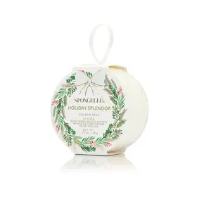 Spongelle Body Wash Buffer Ornament - Holiday Splendor
