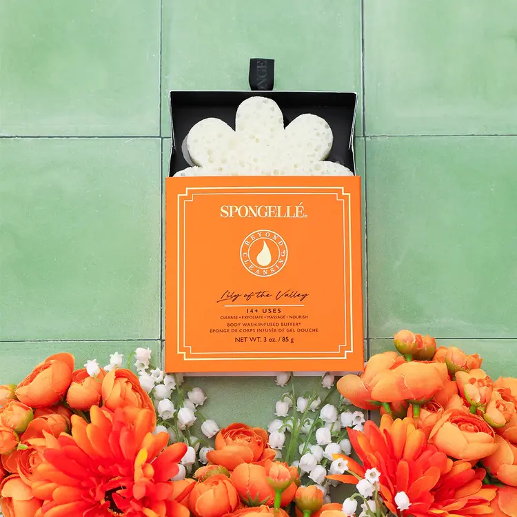 Spongelle Body Wash Buffer - Lily Of The Valley