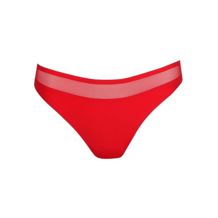 Marie Jo Louie Thong Panty - True Red