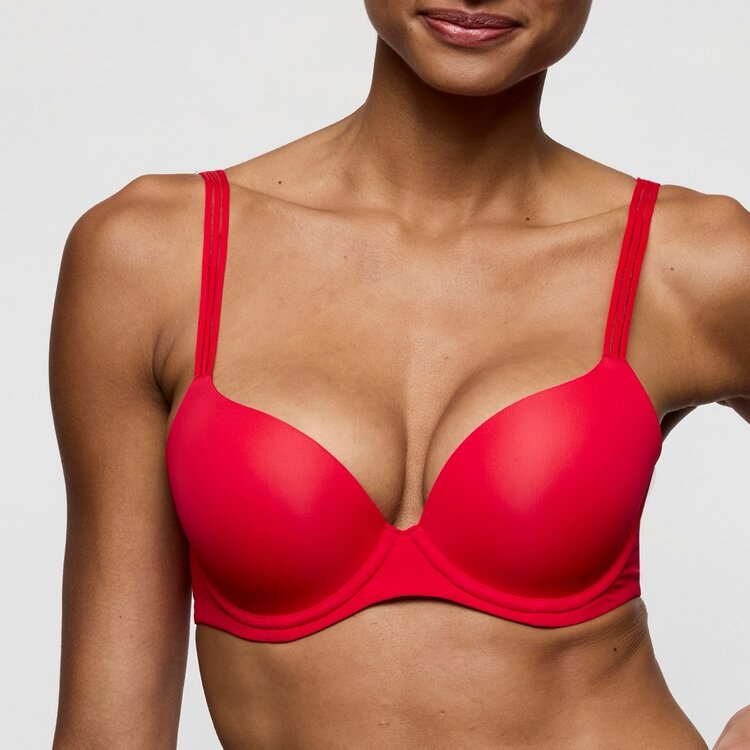 Marie Jo Louie Push Up Bra - True Red TRR