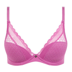 Chantelle Norah Chic Plunge T-Shirt Bra - Rosebud (0PD)