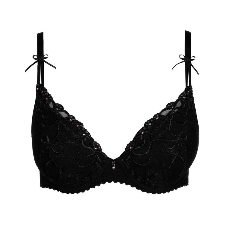 Marie Jo Noova Heart Bra - Black