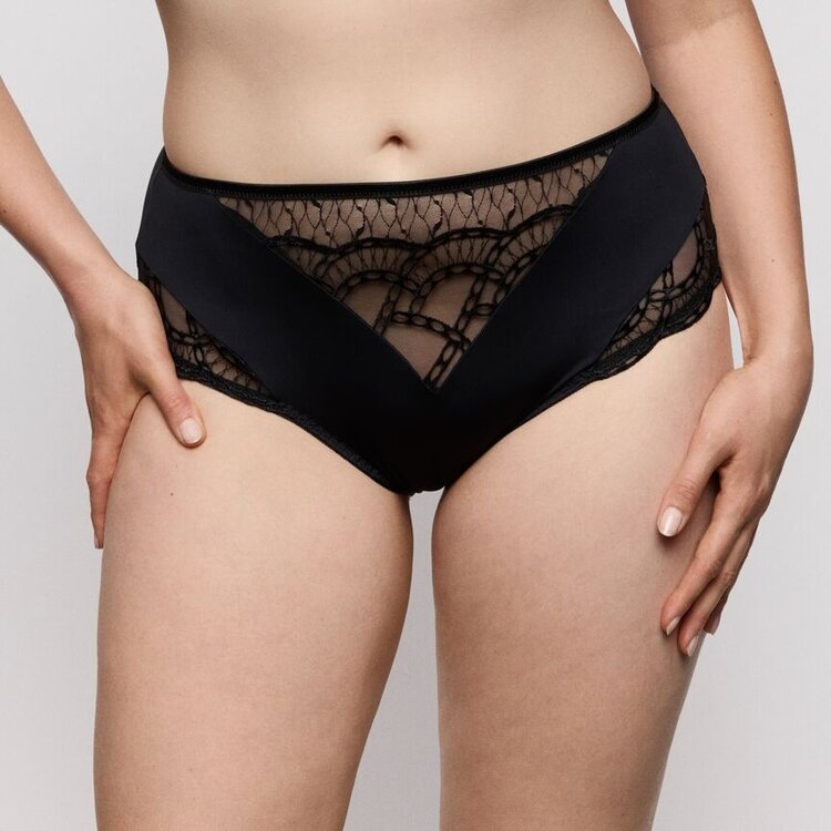 Prima Donna Naica Full Brief Panty - Black