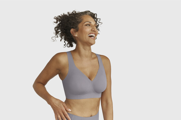 Evelyn & Bobbie Evelyn Bralette - London Fog