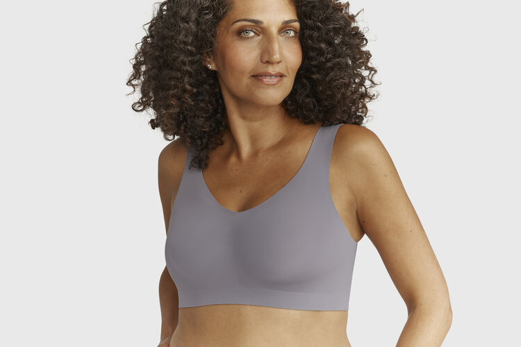 Evelyn & Bobbie Defy Bralette - London Fog