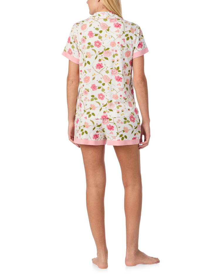 Kate Spade Modal Jersey S/S Short PJ Set - Botanical Blooms