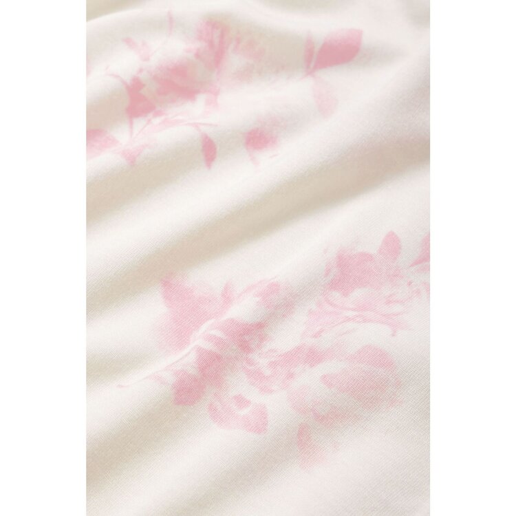 Eberjey Long Pant L/S PJ Set - Rose Garden Cameo