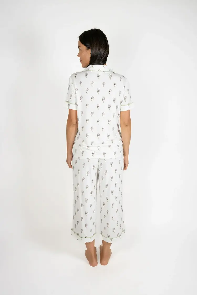 Aspen Dream Jolene S/S Short PJ Set - Pineapples