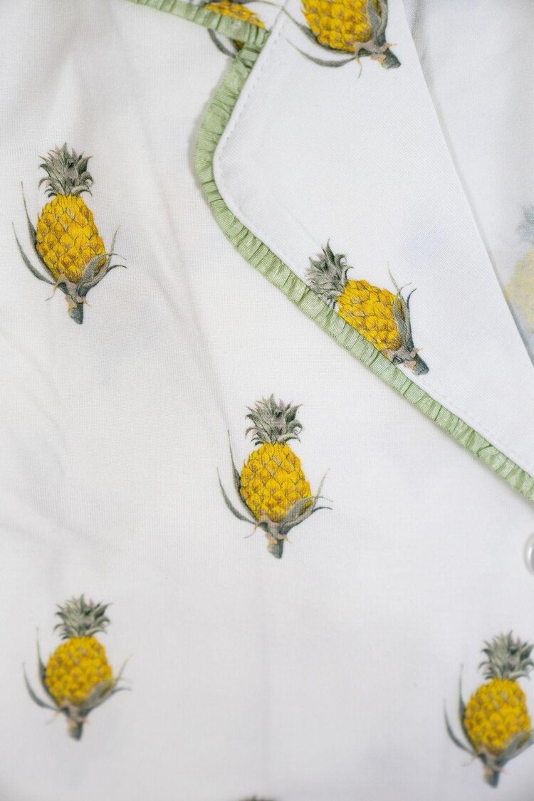Aspen Dream Jolene S/S Short PJ Set - Pineapples