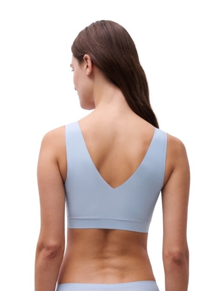 Chantelle Tank Padded Bralette - Icy Powder Blue