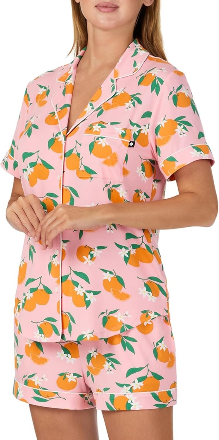 Kate Spade Modal Jersey Shorty PJ Set - Squeeze of the Day (685)