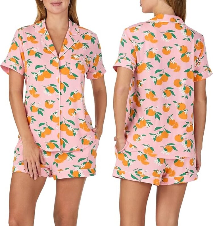 Kate Spade Modal Jersey Shorty PJ Set - Squeeze of the Day (685)