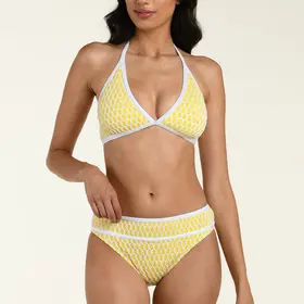 La Blanca Prep Banded Halter Bikini Bottom - Soleil (SOL)