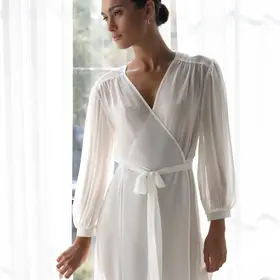 Rya True Love Robe - Ivory