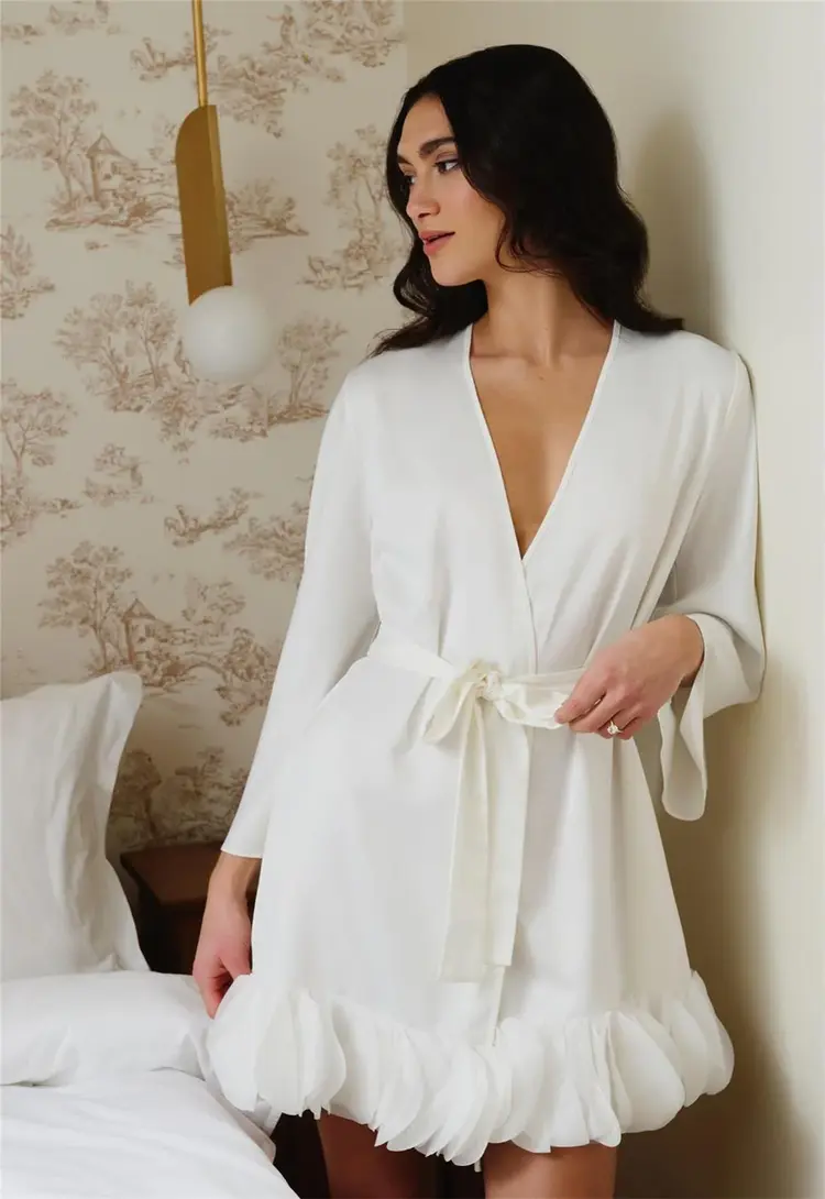 Rya Villa Robe - Ivory