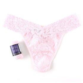 Hanky Panky Original Rise Thong Panty - Bliss Pink