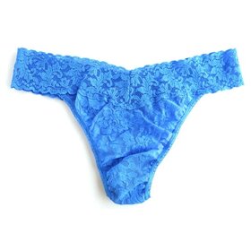 Hanky Panky Original Rise Thong Panty - Laguna Blue