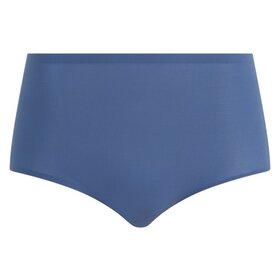 Chantelle SoftStretch Seamless High Rise Brief - Ocean Blue (082)